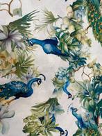 Régalité tropicale – Le chant du paon - Tissu d’ameublement