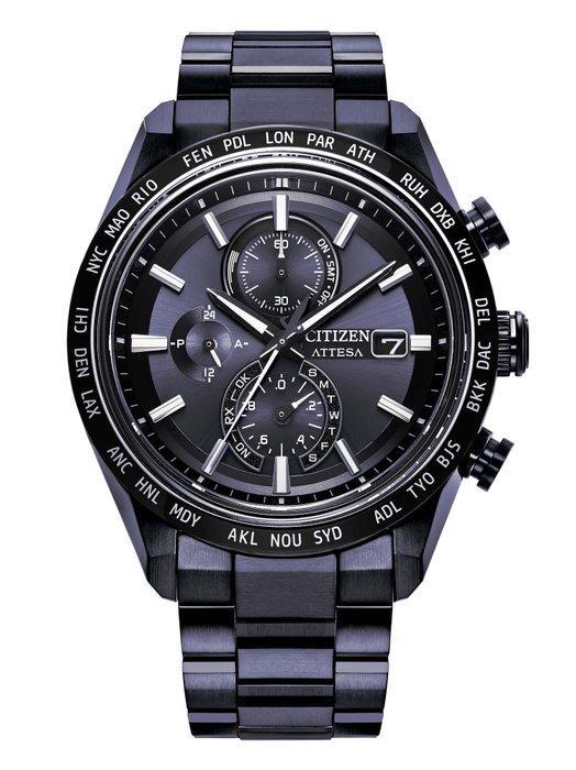 Citizen - Attesa Stratosphere Sapphire Bezel - Titanio -, Handtassen en Accessoires, Horloges | Heren