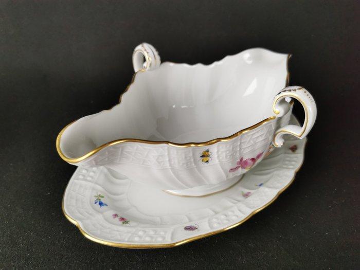 Meissen - Sauskom - Nieuw Brandenstein - L 26 cm eerste, Antiquités & Art, Antiquités | Meubles | Tables