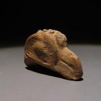 Teotihuacán, Mexico Terracotta Eagle Head Figure. 100-600 na