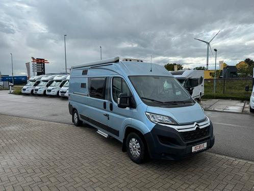 Pössl Summit 600 op Citroën met 39447 km en dwarsbed 30925, Caravanes & Camping, Camping-cars