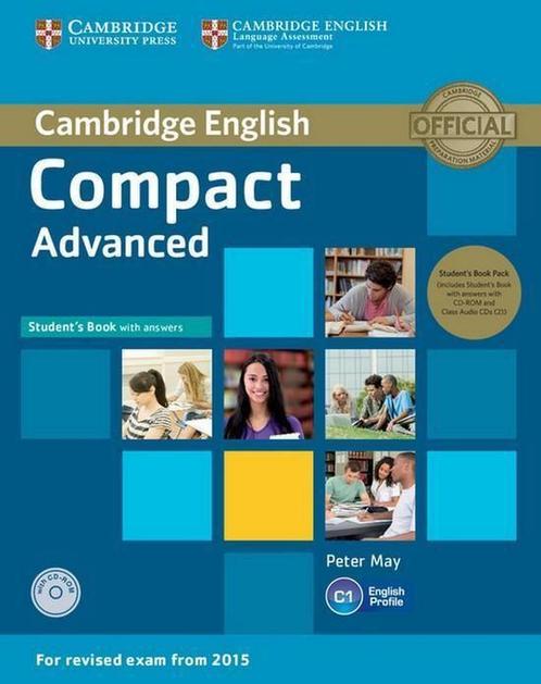 Cambridge English Compact - Adv for Revised Exam from 2015 s, Boeken, Overige Boeken, Gelezen, Verzenden