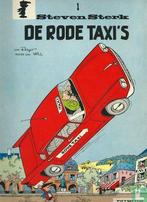 Steven Sterk - De rode taxis - 1962, Eén stripboek, Verzenden, Gelezen, Culliford, Pierre.