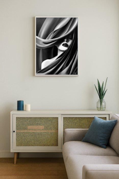 Ivan Pili - With eyes closed, Antiek en Kunst, Kunst | Schilderijen | Modern