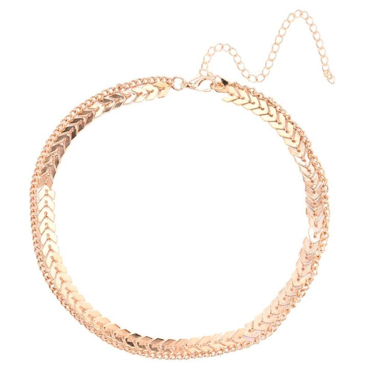 Fako Bijoux - Enkelbandje - Enkelsieraad - Arrow Duo -, Handtassen en Accessoires, Enkelbandjes en Enkelkettinkjes, Verzenden