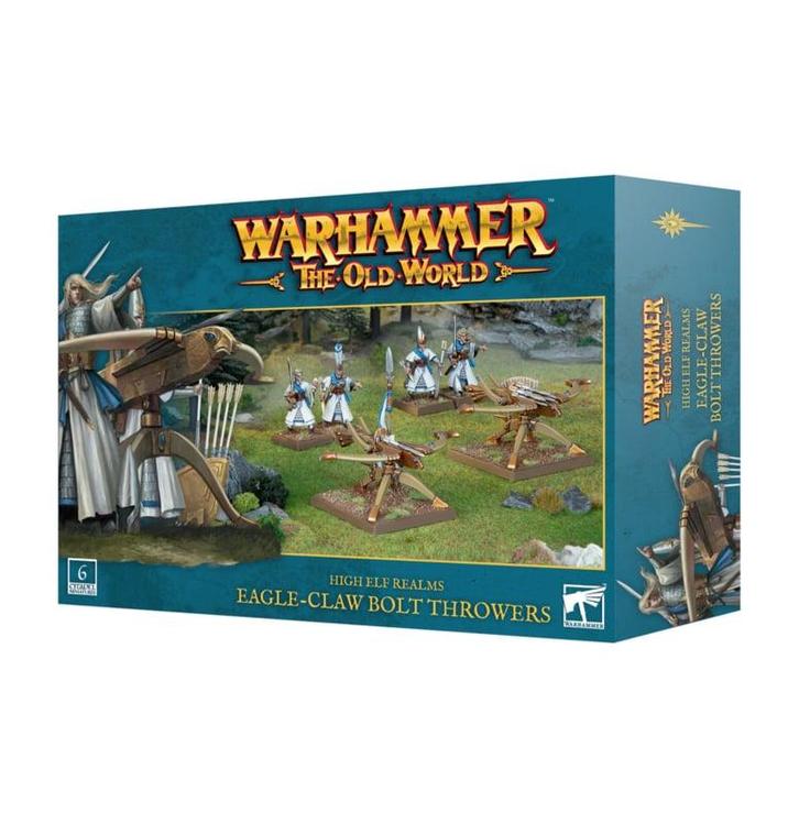 High Elf Realms Eagle Claw Bolt Throwers (warhammer nieuw), Hobby & Loisirs créatifs, Wargaming, Enlèvement ou Envoi