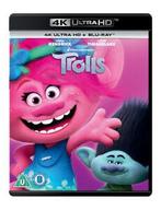 Trolls Blu-ray (2018) Mike Mitchell cert U 2 discs, Zo goed als nieuw, Verzenden