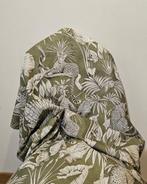 300x280cm! Bohemian stijl stof met jaguar - olijfgroen, Antiek en Kunst
