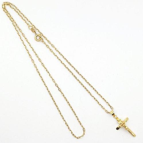 Ketting met hanger - 18 karaat Geel goud, Handtassen en Accessoires, Antieke sieraden