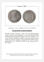 Spanje. Carlos III. Medio Real 1779. M.J (Manuel Iglesia