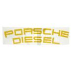 Embleem panzitting Porsche Diesel Junior, Standard, Super,