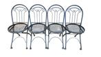 Klapstoel - IJzer, Metaal, Rete Merallica - Set van vier, Antiek en Kunst