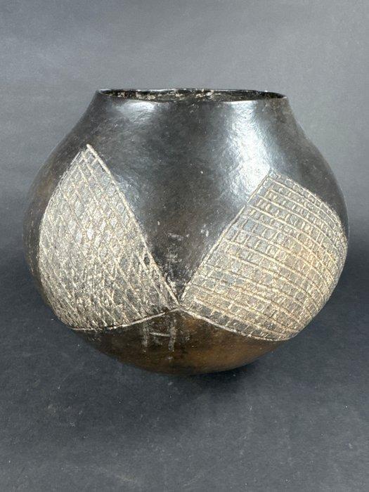 Zulu - Vaas - Terracotta, Antiquités & Art, Art | Art non-occidental