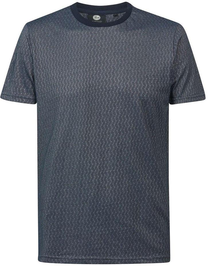 Petrol T-Shirt Zigzag Navy maat Maat 48/50 (M) Heren, Vêtements | Hommes, T-shirts, Envoi