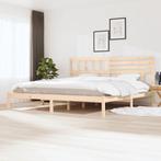 vidaXL Bedframe massief grenenhout 200x200 cm, Huis en Inrichting, Slaapkamer | Bedden, Verzenden, Nieuw