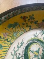 Assiette - sierbord - Faïence - Groot table dappoint., Antiek en Kunst