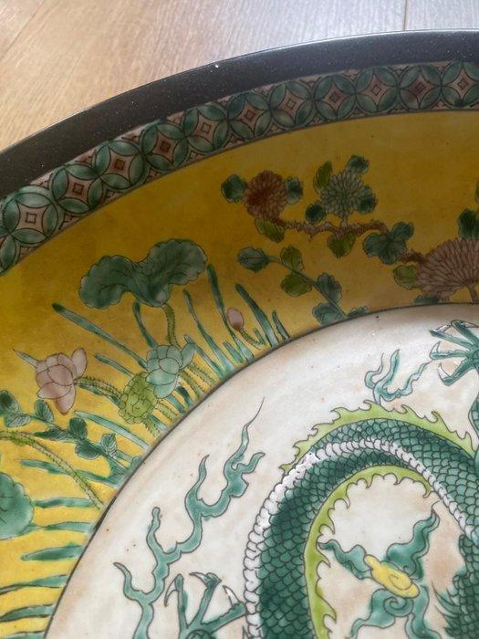 Assiette - sierbord - Faïence - Groot table dappoint., Antiek en Kunst, Antiek | Overige Antiek