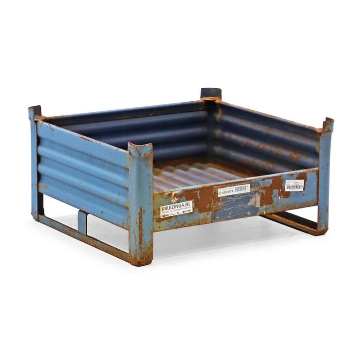 Gebruikte Stapelbak staal vaste constructie stapelbak 1, Zakelijke goederen, Kantoor en Winkelinrichting | Magazijn, Stelling en Opslag