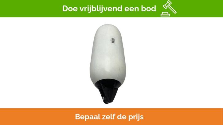 Bieden: 2nd choice Durable Marine Fender - White Cylindrica, Watersport en Boten, Bootonderdelen, Ophalen of Verzenden