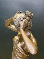 Sculpture, Nymph of the Valley, Lady in dress. - 34 cm -