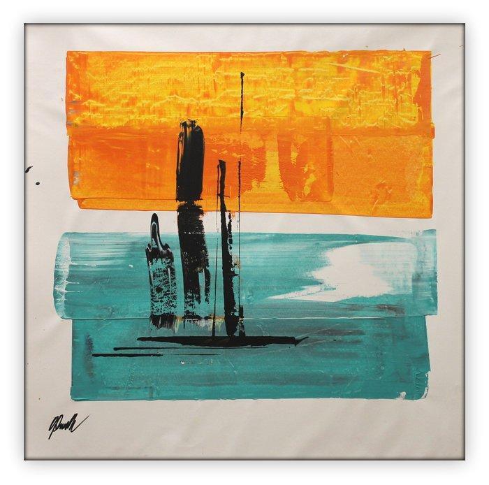 Giuseppe Panzica - Volume 3083 - Navigazione (100x100 XXL), Antiek en Kunst, Kunst | Schilderijen | Modern