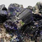 AZZURRITE en MALACHITE, Sterke kleuren, Marokko Kristallen