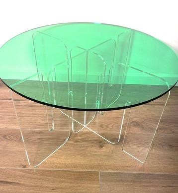 Mrn.D - verde/trasparente - Table basse - plexiglas - Table
