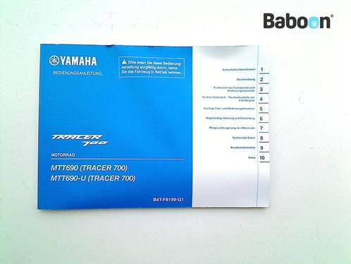 Livret dinstructions Yamaha Tracer 700 2020-2021 (MTT690), Motoren, Onderdelen | Yamaha, Verzenden