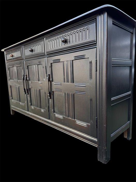 Buffet - Bois - Buffet de style Tudor, Antiek en Kunst, Curiosa en Brocante