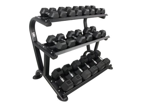 LMX1014 | LMX. Hexagon | 3-tier dumbbell rack, Sports & Fitness, Appareils de fitness, Envoi