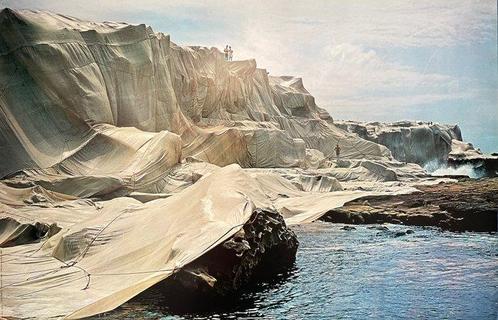 Christo - Wrapped Coast (Little Bay, Australia) - Poligrafa, Antiek en Kunst, Kunst | Tekeningen en Fotografie