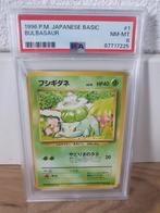 Pokémon - 1 Graded card - PSA 8 - Vintage - Bulbasaur -