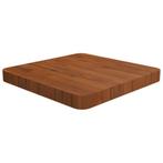 vidaXL Tafelblad vierkant 40x40x4cm behandeld eiken, Verzenden