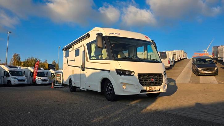 EuraMobil I 660 EB slechts 26787 km en automaat 34413, Caravans en Kamperen, Mobilhomes, Cassettetoilet, Automaat, L-zit, Diesel