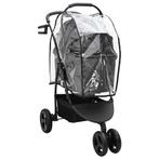 vidaXL Opvouwbare Huisdier Kinderwagen Zwart 78 x 54 x 101, Dieren en Toebehoren, Verzenden, Nieuw