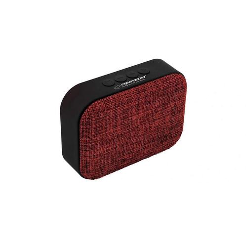 Esperanza Samba EP129K mini bluetooth  speaker rood, TV, Hi-fi & Vidéo, Enceintes, Enlèvement ou Envoi