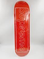 Kaws (1974) - Kaws x Supreme Red Skateboard Chalk Logo 2021