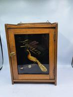 Humidor - Kast - Hangkastje - Hout, Glas - Sigaren Kastje -