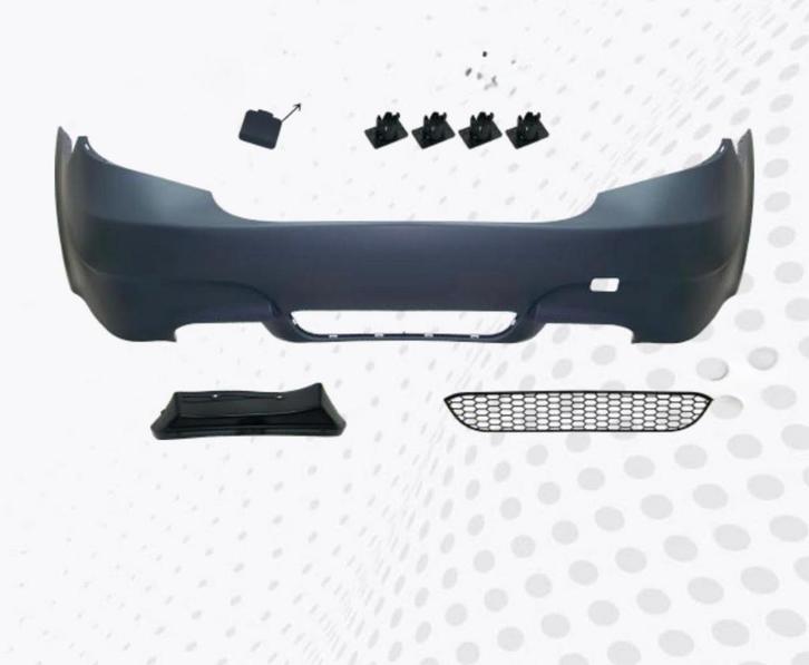 BMW E60 03-06 achterbumper M5-stijl compleet, Auto-onderdelen, Carrosserie, Achter, Bumper, Nieuw, BMW