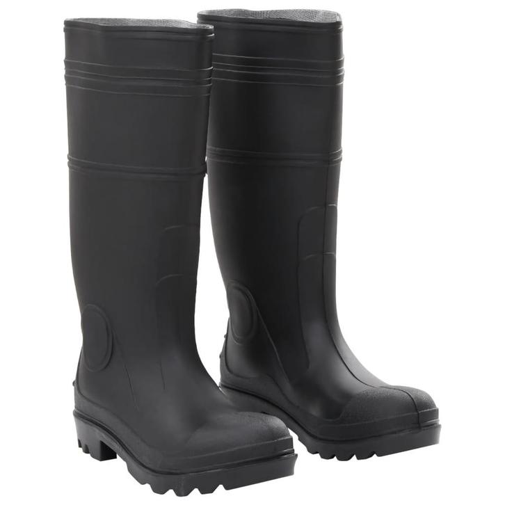 vidaXL Regenlaarzen maat 40 PVC zwart, Watersport en Boten, Hengelsport | Algemeen, Nieuw, Verzenden