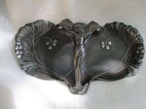 WMF Geislingen. - Centre de table - Etain Art Nouveau., Antiek en Kunst, Kunst | Designobjecten