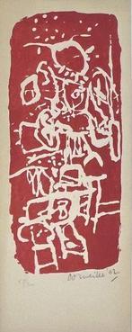 Corneille (1922-2010) - Rare lithographie ancienne, Antiek en Kunst