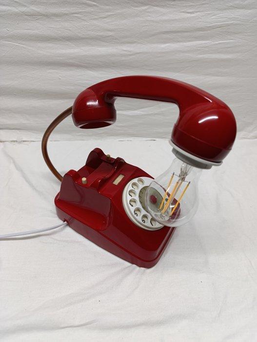 Tafellamp - Plastic, Koper, IJzer - Telefoon uit de jaren 70, Antiek en Kunst, Kunst | Designobjecten