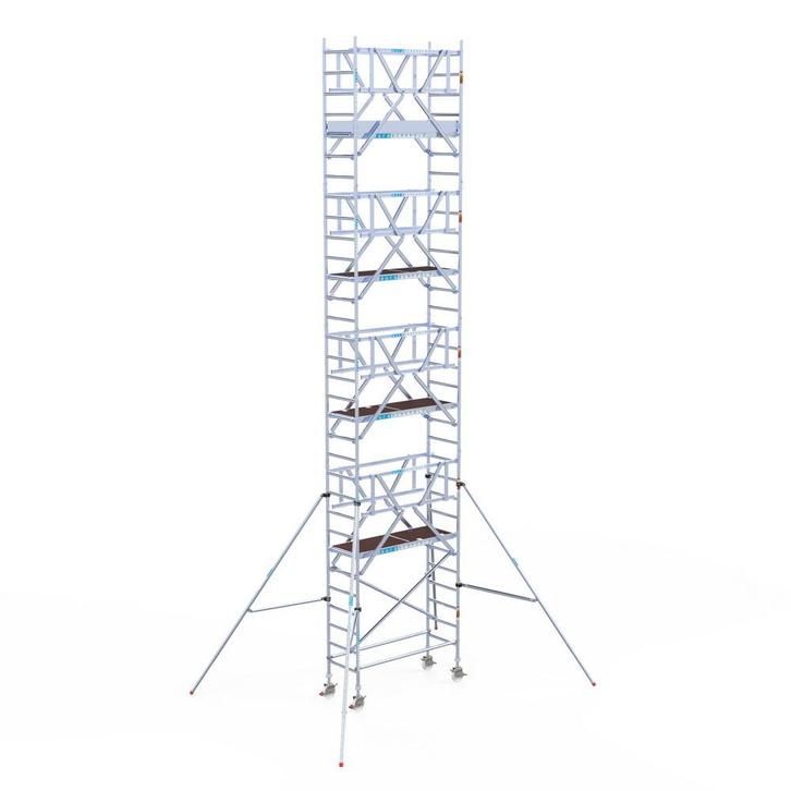 Rolsteiger Professional 75x190 10,2m werkhoogte vrijstaand, Doe-het-zelf en Bouw, Steigers, Rolsteiger of Kamersteiger, Nieuw