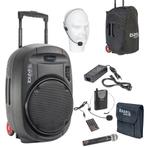 Ibiza Sound PORT15UHF-MKII Bluetooth Luidspreker USB/SD/VHF, Nieuw