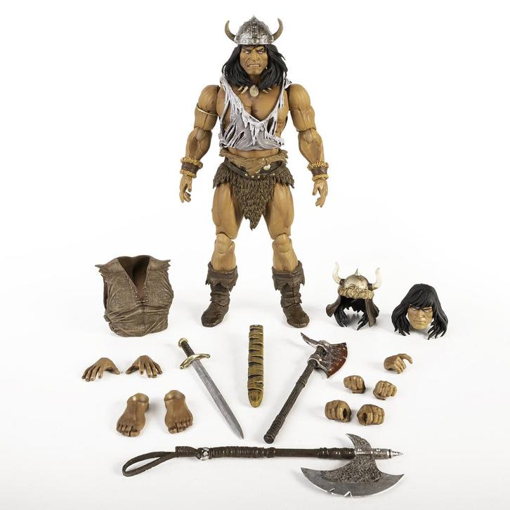 Conan Battle of the Black Stone Action Figure 1/12 Conan 18, Verzamelen, Film en Tv, Ophalen of Verzenden
