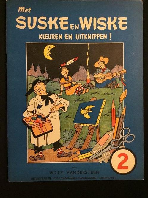 Suske en Wiske - Met Suske en Wiske kleuren en uitknippen! -, Boeken, Stripverhalen