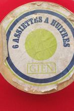 Gien - Oesterservies (6) - Aardewerk - Oesterservice