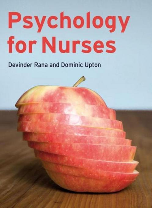 Psychology for Nurses 9780132001076 Rana Devinder, Boeken, Overige Boeken, Gelezen, Verzenden
