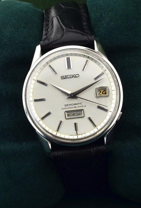 Seiko - Seikomatic Weekdater Diashock 26 Jewels - Zonder, Handtassen en Accessoires, Horloges | Antiek